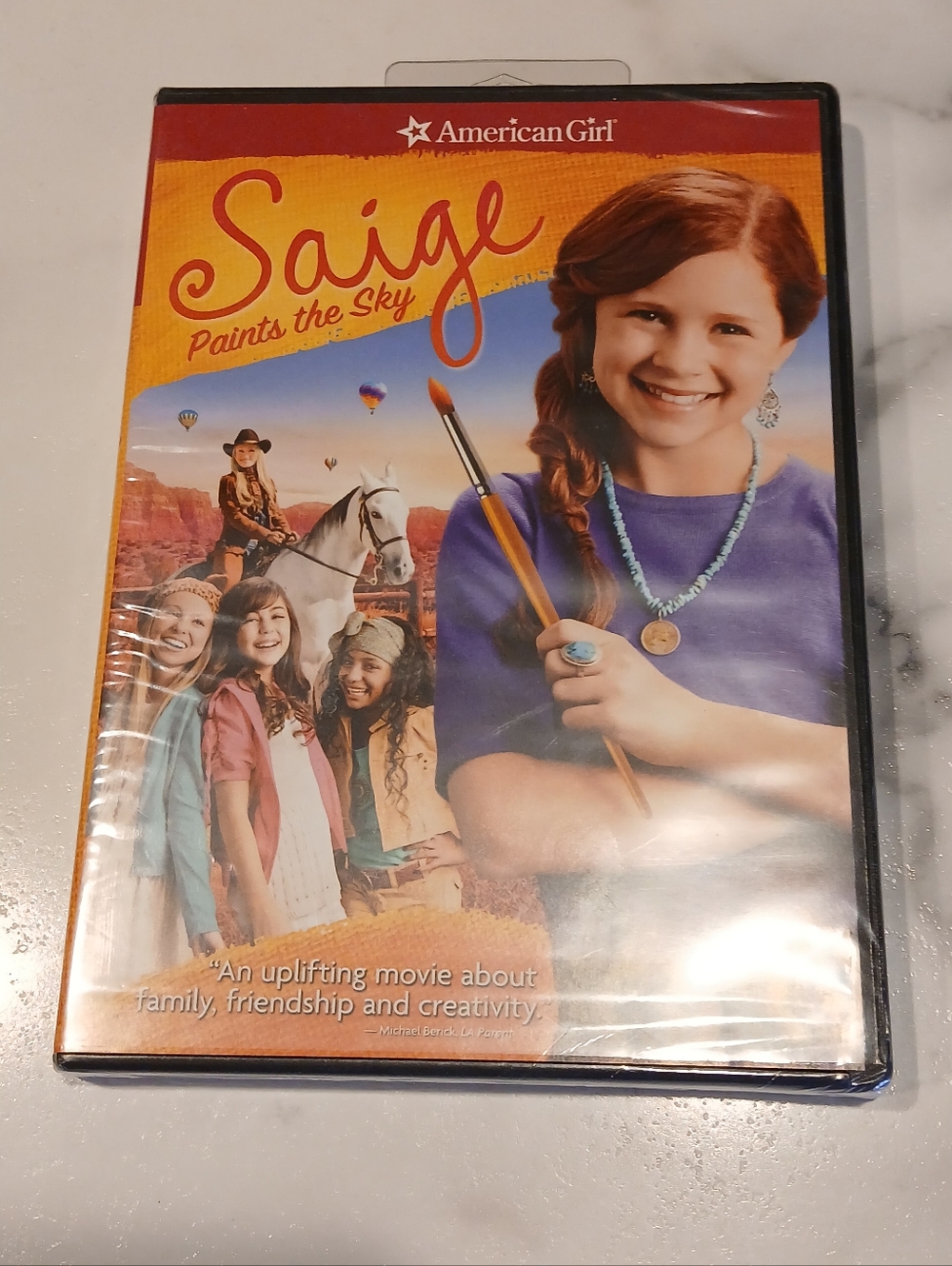 American Girl: Saige Paints the Sky - DVD - NEW SEALED Kid Family Movie